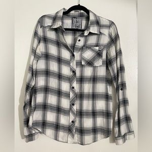 Volcom Black/White Flannel